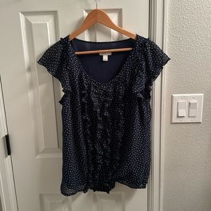 Ruffled Loft shirt